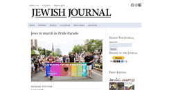 Desktop Screenshot of jewishjournal.org